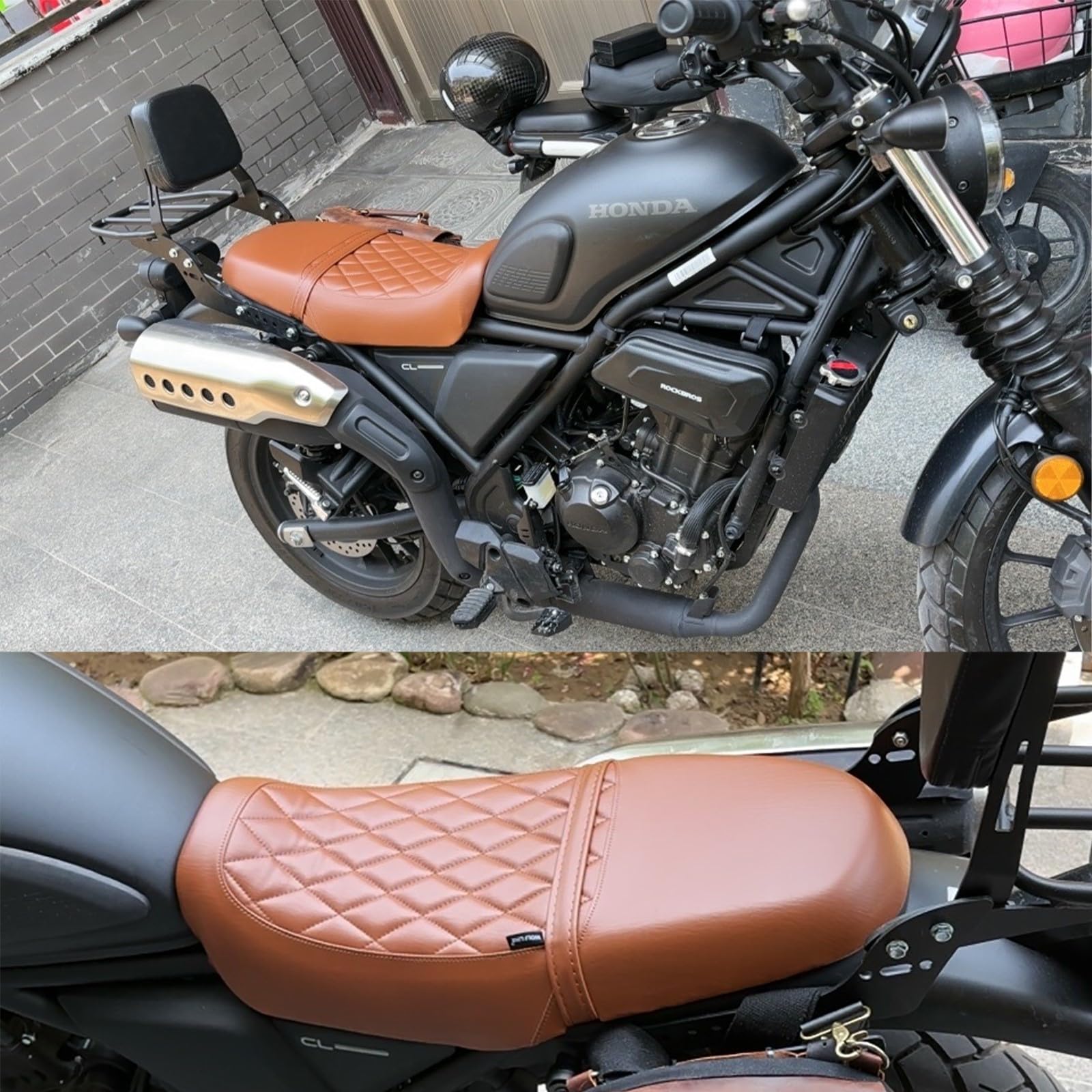 Amazon | Nextstage ホンダ CL250 CL500 シート レーサーシート